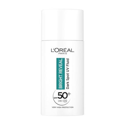 L'Oreal Paris Bright Reveal Discoloration-Reducing Uv Fluid With Spf 50+ 50Ml
