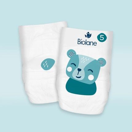 Biolane Natural Panties Size 5 For 12-18 Kg - Pack Of 40