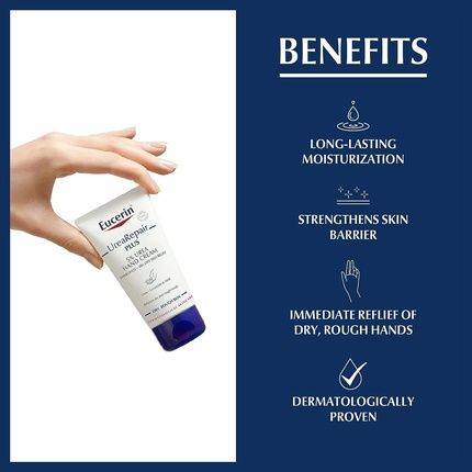 Eucerin Urearepair Plus 5% Urea Hand Cream 75Ml - Image 3