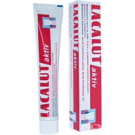 Lacalut Active Medical Toothpaste Stop Bleeding 75Ml