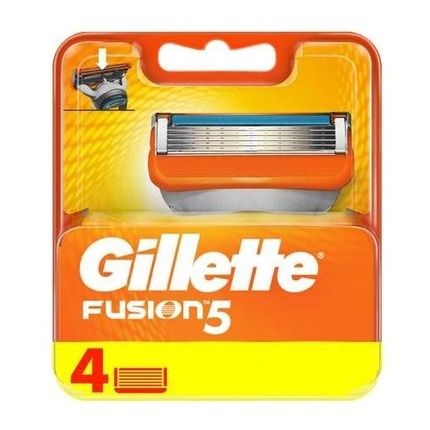 Gillette Fusion 4 Replacement Blades For Razor - 4 Pieces