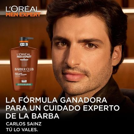 L'Oreal Men Expert Barber Club Shower Gel With Cedarwood Oil