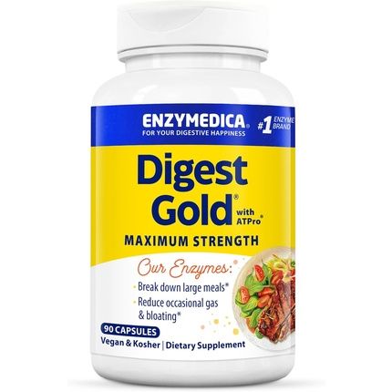 Enzymedica Digest Gold With Atpro High Potency Enzymes For Optimal Digestion
