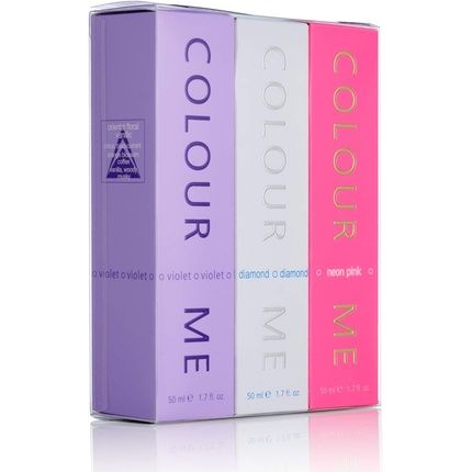 Colour Me Violet Diamond Neon Pink Fragrance For Women 50Ml