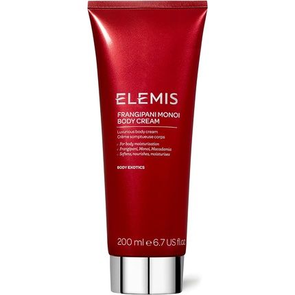 Elemis Frangipani Monoi Luxurious Body Cream To Soften Nourish And Moisturize 200Ml