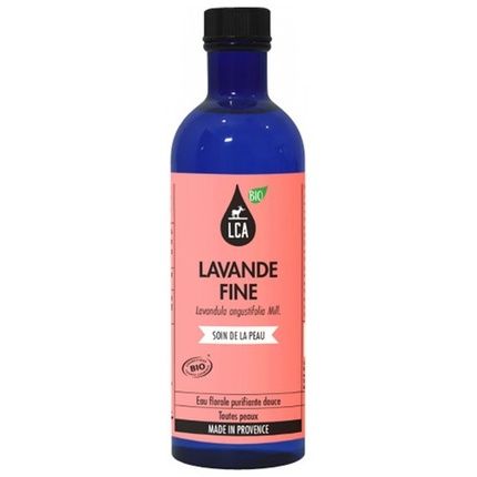Lca Organic Lavender Flower Water Fine 200Ml - Gentle Cleansing Care