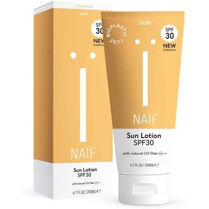 Naif Natural Sunscreen Lotion Spf30 200Ml