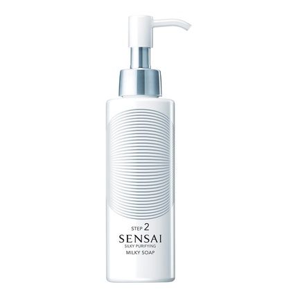 Sensai Kanebo Silky Purifying Milky Soap 150Ml For Dry Skin - Image 4