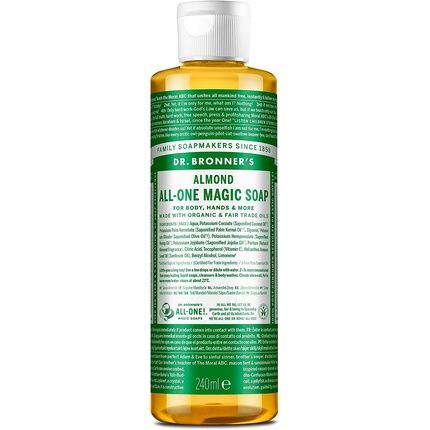 Dr Bronner Almond All-One Magic Soap 240Ml
