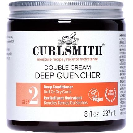 Curlsmith Double Cream Deep Quencher Vegan Moisturising Deep Conditioner