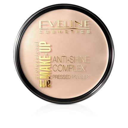 Eveline Art Make-Up Anti-Shine Complex Pressed Powder - 31 Transparent, 14G