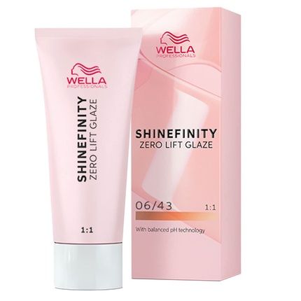 Wella Professionals Shinefinity Zero Lift Glaze 06/43 Copper Sunset Hair Color