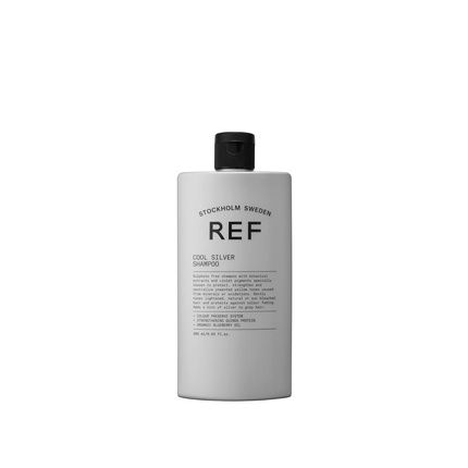 Ref Cool Silver Shampoo With Plant Extracts Blue And Violet Pigments Toning From Sunlight Bleached Or Sun-Damaged Hair Sulfate-Free 100Ml