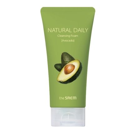 The Saem Natural Daily Cleansing Foam Avocado 150Ml