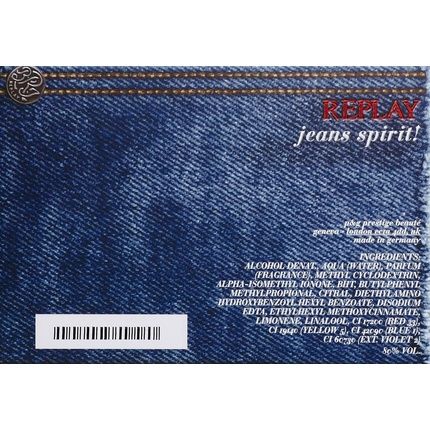 Replay Jeans Spirit Man Eau De Toilette Spray 50Ml - Image 3