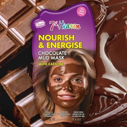 7Th Heaven Chocolate Mud Face Mask With Caffeine - Nourish And Energize - Image 3