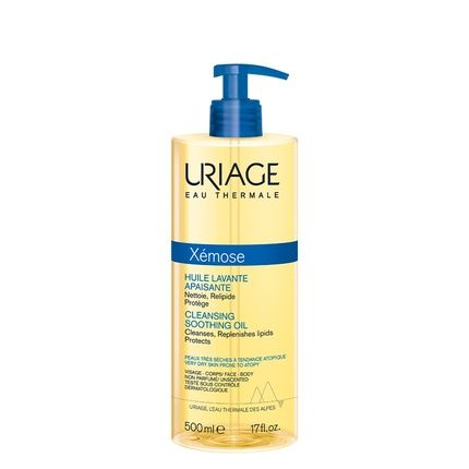 Uriage Xmose Cleansing Soothing Oil 500Ml Gentle Cleansing Oil For Face And Body
