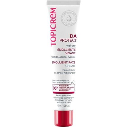 Topicrem Da Emollient Face Cream 40Ml