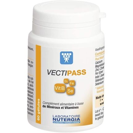 Nutergia Vectipass 60 Capsules
