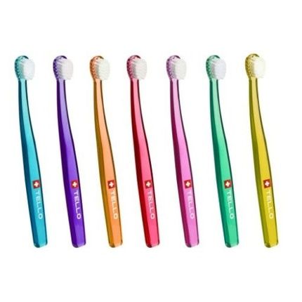 Tello 10400 Mega Soft Toothbrush For Kids 2+ Years (Color May Vary)