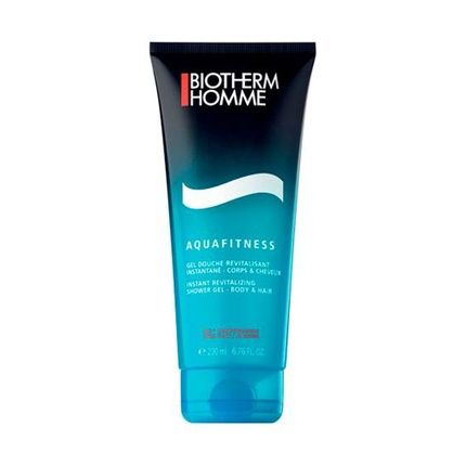 Biotherm Homme Aquafitness Shower Gel 200Ml Refreshing Shower Gel For Men