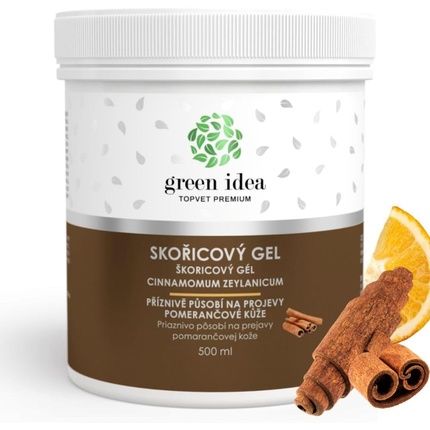 Green Idea Thermoactive Cellulite Cream Gel Xxl With Cinnamon