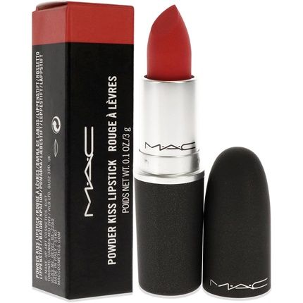 Mac Powder Kiss Lipstick Lasting Passion For Women 0.1Oz 3G 315 - Image 3