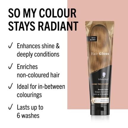 Schwarzkopf Hair Gloss Color Shine Care Refresh Detangler