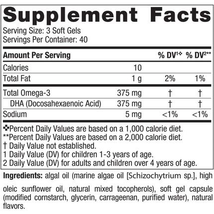 Nordic Naturals Children'S Dha 375Mg Berry Lemonade