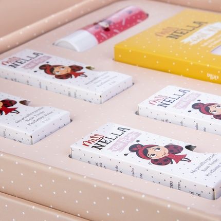 Miss Nella Limited Edition Beauty Case With Nail Polishes, Lip Balm, And Accessories For Girls And Teens - Kid Friendly And Non-Toxic - Image 3