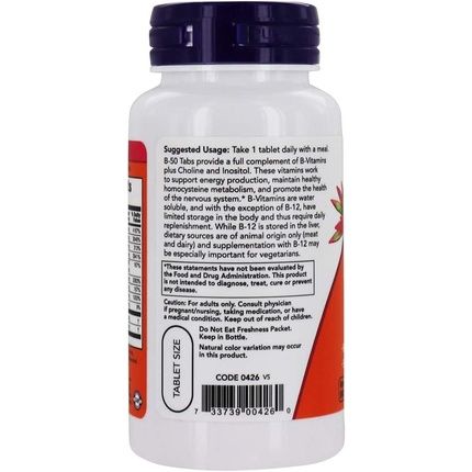 Now Nf B-50 100 Tablets - Image 3