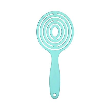 T4B Ilu Lollipop Candy Detangling Hairbrush For Wet And Dry Hair With Durable Vegan Bristles - Ocean Blue - Image 3