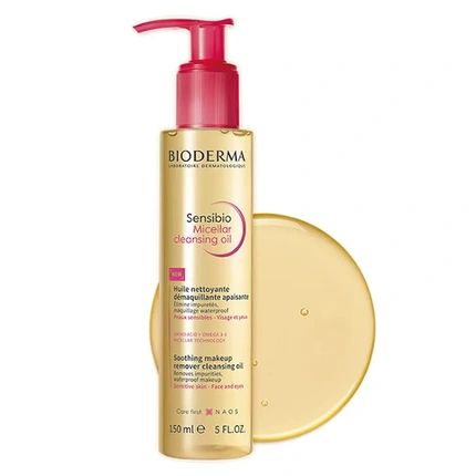 Bioderma Sensibio Micellar Cleansing Oil 150Ml Gentle Cleansing For Sensitive Skin