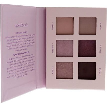 Bareminerals Mineralist Eyeshadow Palette 6 Colors 1.3G Each Heathered