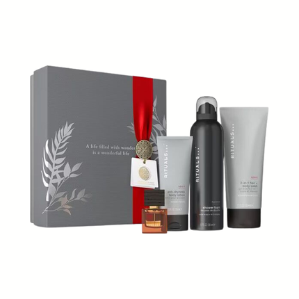 Rituals Homme Medium 2024 Gift Set Eau De Parfum Spray 15Ml Foaming Shower Gel 200Ml Sport Body Lotion 70Ml Sport Shower Gel 200Ml - Image 3
