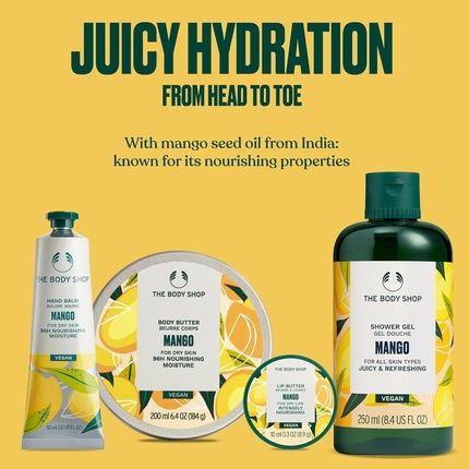 The Body Shop Mango Collection Christmas Gift Set Shower Gel 250Ml - Image 3