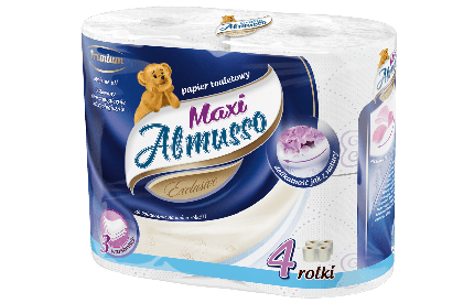 ورق التواليت الموسو ماكسي A4 3 طبقات