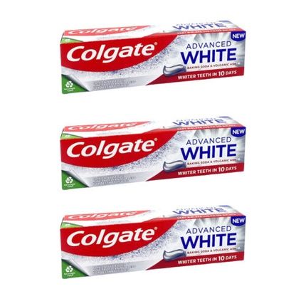 Colgate Advanced White Baking Soda & Volcanic Ash Toothpaste 75Ml