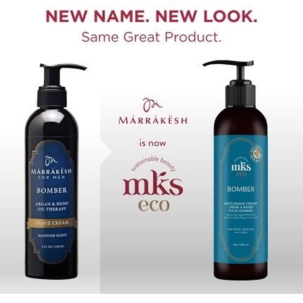 Mks-Eco Men Bomber Shave Cream Sandalwood