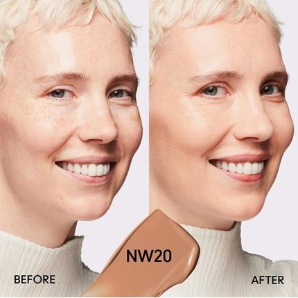 Mac Studio Fix Fluid Spf 15 24Hr Matte Foundation With Oil Control Nw20 Beige - Image 3