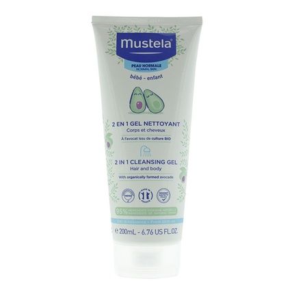 Mustela 2-In-1 Cleansing Gel For Normal Skin 200Ml