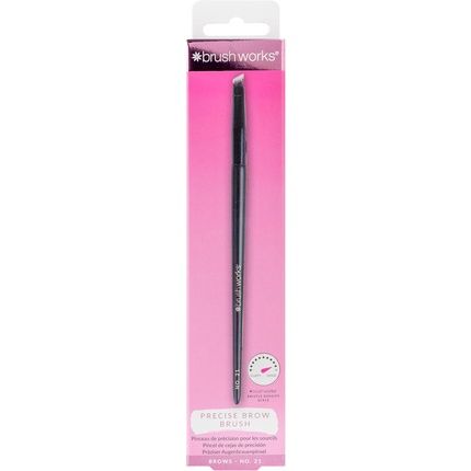 Brushworks No. 21 Precise Brow Brush