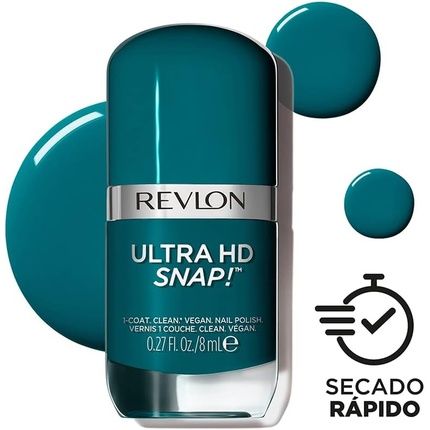 Revlon Ultra Hd Snap Nail Polish Quick Drying One-Coat Full Coverage Colour 8Ml Daredevil 023