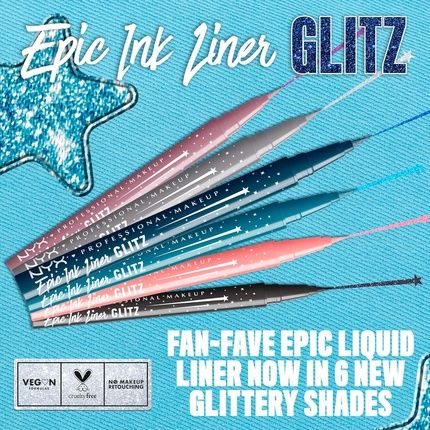 Nyx Professional Makeup Epic Ink Glitz Liner Waterproof Metallic - Image 3