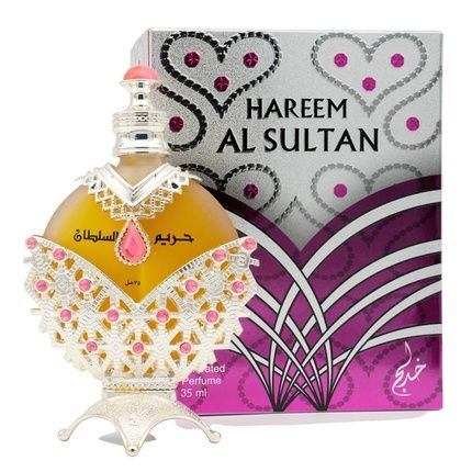 Hareem Sultan Silver By Khadlaj Concentrated Perfume Oil 35Ml/1.4 Unisex - Image 3