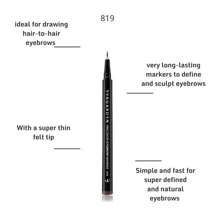 Evagarden Eyebrow Marker Precision 819 Dark