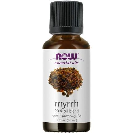 Now Foods Myrrh Essential Oil Blend 20% 1 Fl Oz (30 Ml)