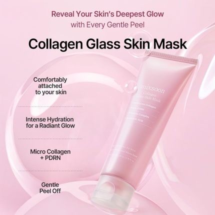 Mixsoon Collagen Glass Skin Hydrating Peel-Off Mask - French Low Molecular