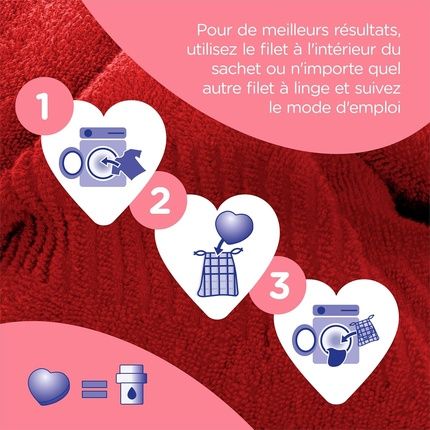 Soupline Heart-Shaped Fabric Softener Tablets Passionate Bouquet Of Roses - Image 3