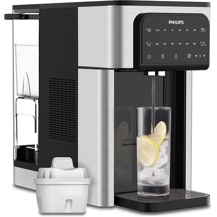 Philips Water All-In-One Water Station, Dispenser For Filtered Hot And